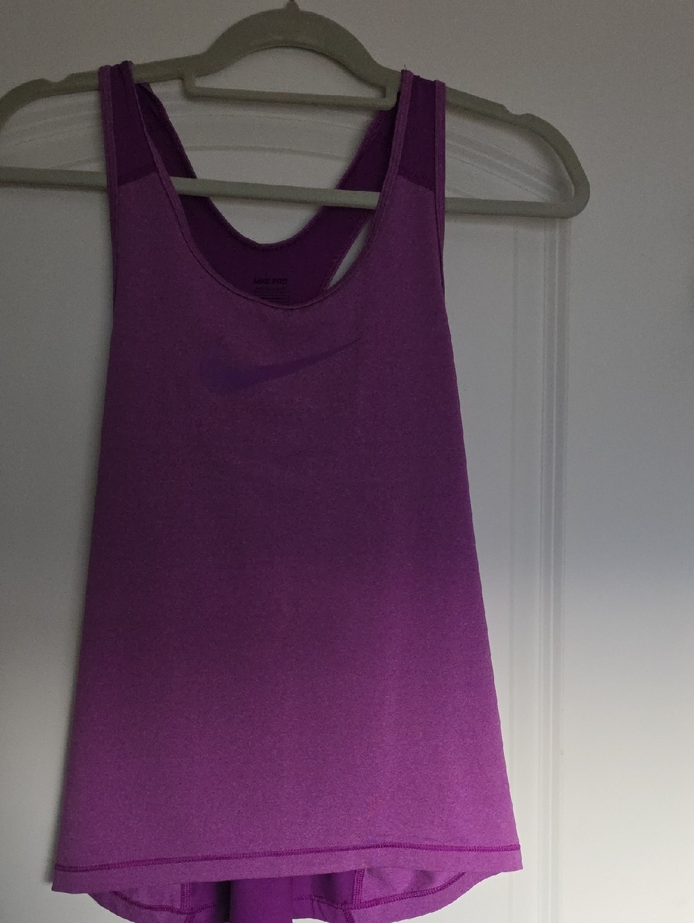 Nike Purple Racerback Performance Tank Top